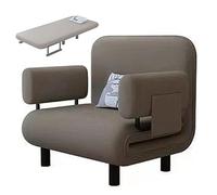 JODAIS Canapé-lit Pliant, Lin lit Simple lit avec accoudoirs et oreillers Convertibles pour Le Salon pour Le Salon et la Chambre B 192 * 100 * 28cm
