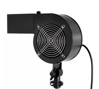 JODAIS Ventilateur de souffleur de Cheveux de Studio, Vitesse maximale de 2600 TR/Min, Angle réglable, Machine de soufflage d'effets spéciaux de scène, Ventilateur de Photographie Portable pour Prise