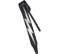 Jodi Head Guitar Straps Jodi Head Guitar Straps Big Bolt Black Silver