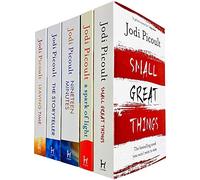 Jodi Picoult Novels 5 Books Collection Set (Small Great Things, A Spark of Light, Nineteen Minutes, The Storyteller & Leaving Time)