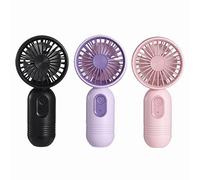JODNO Mini ventilateur portable 3 en 1 à piles rechargeables