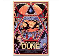 Jodorowsky'S Dune Classique Movie Vintage Hot New Art Poster Top Soie Light Toile Décoration Maison Photo Impressions 50 x 70 cm Sans Farme