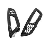 Jodriva 1 paire de couvercles phares antibrouillard ABS for pare-chocs avant voiture, accessoires pièces rechange for calandre, for Ford, for Focus, 2015-2017 Grille de phare antibrouillard avant