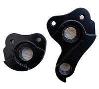 Jodriva 1 pièce de pièces vélo Mech Dropout, for auteur, for Bianchi NIRONE CALIBRE, for Poseidon Jessica Guerciotti Gieten Gear, cintre dérailleur arrière Crochet arrière de vélo(BLACK WGH732P1)