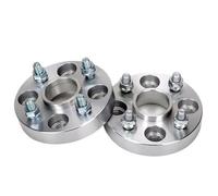 Jodriva 2 4 pièces 20 25 30 35mm PCD 4x100 CB 57.1mm adaptateur d'entretoise de roue 4 trous, for Volkswagen, for POLO, for Jetta, Gol UP, for Santana, M12XP1.5 Cales d'espacement de roue(2PCS 30mm Si