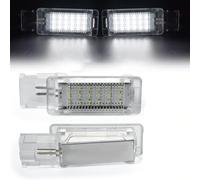 Jodriva 2 pièces LED plancher sous lumière de courtoisie bagages boîte à gants lampes, for Porsche, 911 997, for Carrera, Turbo, for CAYENNE, Boxster 987 Cayman 981 Éclairage pour plancher de voiture(