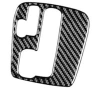 Jodriva Accessoires de voiture, pour Cayenne S Gts Turbo 2003-2010 fibre carbone intérieur panneau changement vitesse couvercle garniture autocollant Lunette de tableau de bord