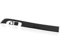 Jodriva Autocollant de garniture panneau changement vitesse, couvercle boîte à gants voiture, poignée en Fiber carbone, pour Dodge, pour chargeur Lunette de tableau de bord