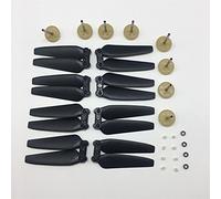 Jodriva Bras de drone à pales d'hélice comprenant un engrenage moteur, une lumière, etc., for S162 GPS Rc Drone 4K Camera Quadcopter Pièces rechange Bras de rechange pour quadricoptère FPV(MULTI)