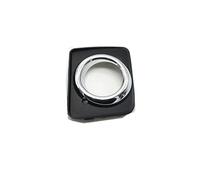 Jodriva Cadre extérieur de phare antibrouillard, barre couverture, cadre décoratif, calandre avant, for Besturn B50 B70 X80 2009-2012 Grille de phare antibrouillard avant(Black 1pcs left side)