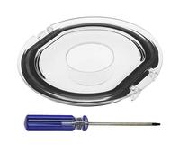 Jodriva Capuchon de couvercle de poubelle, for aspirateur Dyson, V7 V8, couvercle de seau à poussière de remplacement, couvercle de boîte à poussière avec bague d'étanchéité Joint pour bac à poussière