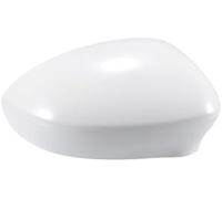 Jodriva Capuchon de Protection de rétroviseur Droit Blanc de Remplacement for Fiat 500 2007-2023, Garnitures de décoration extérieure Coque de rétroviseur