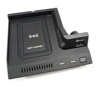 Jodriva Chargeur de téléphone sans Fil QI for Voiture, for Mercedes-Benz, AMG C63 GLC Classe C 2015-2020 Accessoires de boîtier de Chargement Chargeur de Voiture
