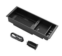Jodriva Chargeur sans Fil for Voiture 10 W, for Ford, for F-150, for F-150, 2009-2021, boîte de Rangement for Console Centrale, Chargeur sans Fil Chargeur de Voiture
