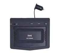 Jodriva Chargeur sans Fil for Voiture, for Cadillac, XT4 2018-2021, Support de téléphone 2 en 1, 15 W, Plug and Play Chargeur de Voiture