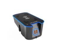 Jodriva Chargeur sans Fil for Voiture, for Volvo, XC60 S90 XC90 V60 V90 S60 Chargeur de Charge Rapide for téléphone Portable Plus léger 2015-2021 Chargeur de Voiture
