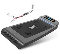 Jodriva Chargeur sans Fil Qi for Voiture, for Accessoires Vellfire Alphard AH30, Plaque de Chargement Rapide for téléphone 15 W, Produit intérieur 2015-2022 Chargeur sans Fil pour Voiture