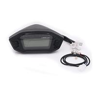 Jodriva Compteur de vitesse de moto LCD coloré Compteur de vitesse numérique Compteur kilométrique Tachymètre avec capteur de vitesse Universel Compteur kilométrique moto