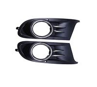 Jodriva Couvercle de calandre de phare antibrouillard de pare-chocs avant de style de voiture ABS, for VW, for Jetta, for Golf 6 MK6 TDI TSI 2009 2010 2011 2012 2013 Cache-phare antibrouillard(1 pair)