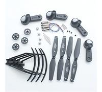 Jodriva Couvercle de protection Hélices Lames Engrenage Protecteur Moteur Quadcopter Moteurs Bras, for S167 Gps RC Drone Bras de rechange pour quadricoptère FPV(7.4V GPS 2cw 2ccw)