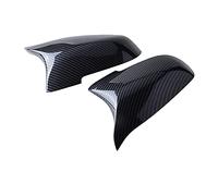 Jodriva Couvercle de rétroviseur latéral d'aile course Accessoires voiture Capuchon performance, for, Série 5 F10 F11 F18 2014-2017 Housse de rétroviseur(Carbon Pattern)