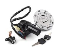 Jodriva Ensemble de clés de verrouillage de bouchon de réservoir de carburant et d'interrupteur d'allumage for motos MT-03, MT-09, YZF-R1, YZF-R6, FZ1, FZ6, FZ8, FZ10, FZ07, FZ09 Interrupteur d'alluma