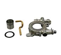 Jodriva Ensemble de pompe à huile avec tuyau, for Husqvarna, 362 365 371 372 XP 372XP, pièces de rechange for tronçonneuse à gaz Conduite de carburant pour tronçonneuse