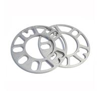 Jodriva Entretoises 2 pièces 10MM 4x98 4x100 4x108 4x114.3 5x100 5x105 5x108 5x112 5x114.3 5x120 Entretoise de Roue de Voiture en Aluminium Cale de réglage Cales Plaque Entretoises de Roue