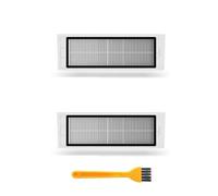 Jodriva Filtre Hepa de remplacement, pour Xiaomi, pour Mijia, 1s Sdjqr01rr Xiaowa C10, pour Roborock, S52 S50 S51 S55 T65 ensemble de bac à poussière pour aspirateur robot(2pcs)