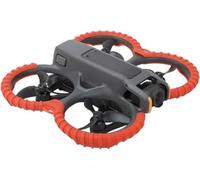 Jodriva for DJI, 2 protections d'hélices, anneau de protection en silicone, pare-chocs d'hélice, anti-collision et anti-rayures (orange) Crochet arrière de vélo(Rot)