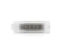 Jodriva For Fiat, for Argo Drive Gse Precision 2017 2018 2019 Panda Grande Punto Intérieur Blanc Coffre Compartiment à Bagages Lumière Éclairage de plaque d'immatriculation(BLACK 1 Piece)