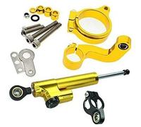 Jodriva for, R1200 CL GS 2013-2018 2017 2016 2015 2014, kit de montage support d'amortisseur stabilisation direction en aluminium for moto Amortisseur de vibrations(BLACK 12)