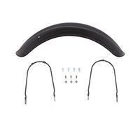 Jodriva Garde-Boue Avant de Moto, 1 pièce, Remplacement Direct, métal et Acier, Livraison directe Garde-Boue arrière pour Moto(Schwarz)