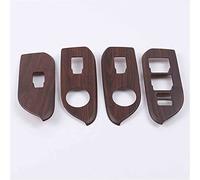 Jodriva Garniture de Couvercle de commutateur de fenêtre chromée, for Toyota, for Land Cruiser, 150 Prado LC150 FJ150 2010-2014 - 2017-2019, Accessoires de décoration Garniture de commutateur de v