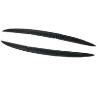 Jodriva Garniture de front de phare de voiture Sourcils de phares, pour VW, pour Golf 6 Mk6 Gti Gtd Gte 2008-2012 Lampe paupière phare Garniture couvercle pour avant voiture