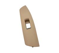 Jodriva Garniture de panneau de cadre extérieur de commutateur de lève-vitre de voiture intérieure, for BMW, série 7 F01 F02 730 735 740 745 750 760 Garniture de commutateur de fenêtre(Beige Right)