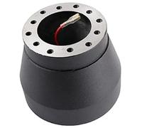 Jodriva Kit d'adaptateur de moyeu en aluminium for volant de sport, for E30 E36 E46, for Bmw série 3 M3 328I 325I Moyeu de volant de voiture(BLACK For E30)