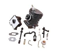 Jodriva Kit de démarrage d'admission de joint d'huile de roulement de piston de cylindre de vilebrequin, for STIHL, for pièces de moteur de moteur de tronçonneuse MS170 MS180 018 Joint d'huile moteur