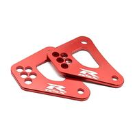 Jodriva Kit de liens d'abaissement de liaison de suspension de levier de chute de coussin arrière de moto, for Suzuki, GSX-R 600/750 GSXR 1000 GSXR 600 GSXR 750 Biellette d'abaissement pour moto(Rot)