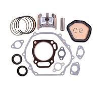 Jodriva Kit de reconstruction de joint d'étanchéité d'huile de vilebrequin, segments de Piston de 88mm, for pompe à eau de générateur de moteur à essence GX390 188F E6500 5/6,5 kw Joint d'huile moteur