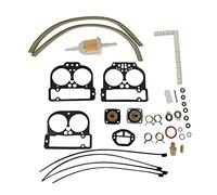 Jodriva Kit de réparation carburateur, for Weber, 40/42/44, for DCNF, 4 boulons for 5 supérieurs Kit de joints de carburateur marin