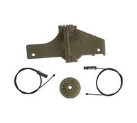 Jodriva Kit de réparation lève-vitre, porte arrière gauche 9223A3, for Peugeot, 207 5 portes, fabriqué en turquie Moteur électrique de portière de voiture