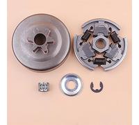 Jodriva Kit de roulement à aiguilles for tronçonneuse, pignon d'embrayage, tambour, rondelle, clip, for STIHL, MS181 MS181C 1139 160 2000 Tambour d'embrayage de tronçonneuse