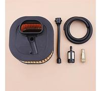 Jodriva Kit de tuyau de ligne de filtre à huile et à Air HD, for Husqvarna, tronçonneuse 372 372XP 503818001 Conduite de carburant pour tronçonneuse