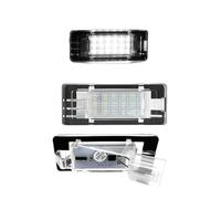 Jodriva Lampe d'éclairage de plaque d'immatriculation LED, for Renault, for Scenic 2 3 Modus Laguna 2 3, for Espace 4 Zoe Captur Fluence, for Dacia Duster Logan Lodgy Éclairage de plaque d'immatricula
