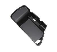 Jodriva LHD Noir Accoudoir Intérieur Support De La Boîte Rangement Console Centrale, for DODGE, Challenger 2015-2020 Boîte de rangement pour console centrale de voitur