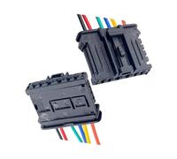 Jodriva Lot de 2 connecteurs de Feux arrière for Peugeot, Citroën, 206, 207, 307, 308, C3, C4 Support de Montage de feu arrière