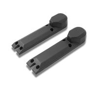 Jodriva Lot de 2 coques de protection for roue avant de scooter électrique 8 pouces, for Kugoo, accessoires de couverture de roue de scooter ABS for scooter électrique Caches latéraux pour trottinette