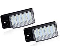 Jodriva Lot de 2 lampes d'éclairage plaque d'immatriculation for Nissan, X Trail T32 Maxima Rogue NV1500 NV2500 NV3500, Murano, Altima Éclairage de plaque d'immatriculation de voiture