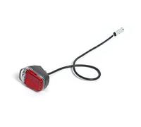 Jodriva Mise à niveau du garde-boue arrière, for Segway, for Ninebot, MAX G30 G30D Modification scooter électrique, de la roue, pièces Protecteur de garde-boue de planche à roulettes(Taillight)